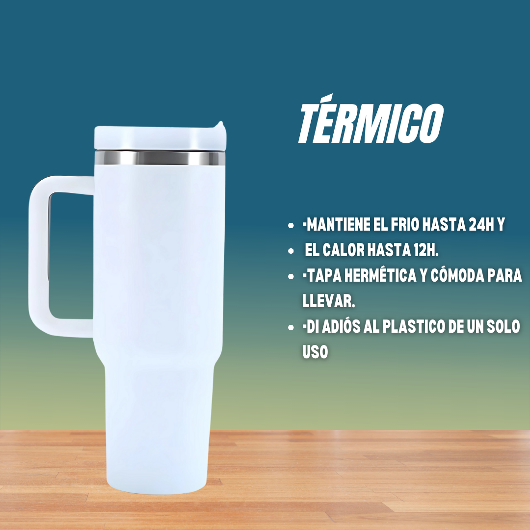 ¡Diseña tu termo, exprésate a tu manera! Usa un termo 100% ecológico