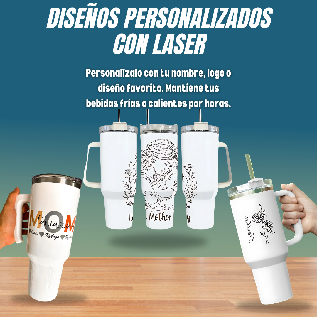 ¡Diseña tu termo, exprésate a tu manera! Usa un termo 100% ecológico