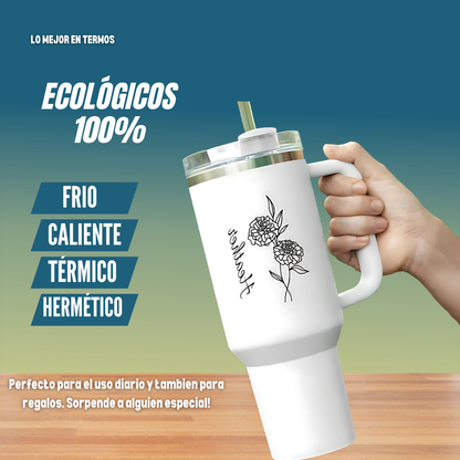 ¡Diseña tu termo, exprésate a tu manera! Usa un termo 100% ecológico