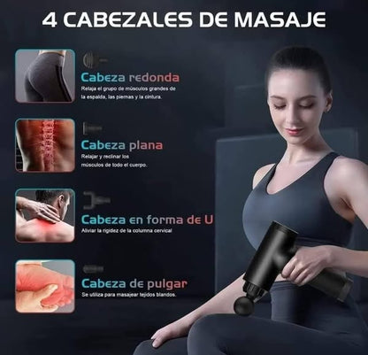 pistola masajeador™ – Masajeador Multizona con Tecnología SmartPulse