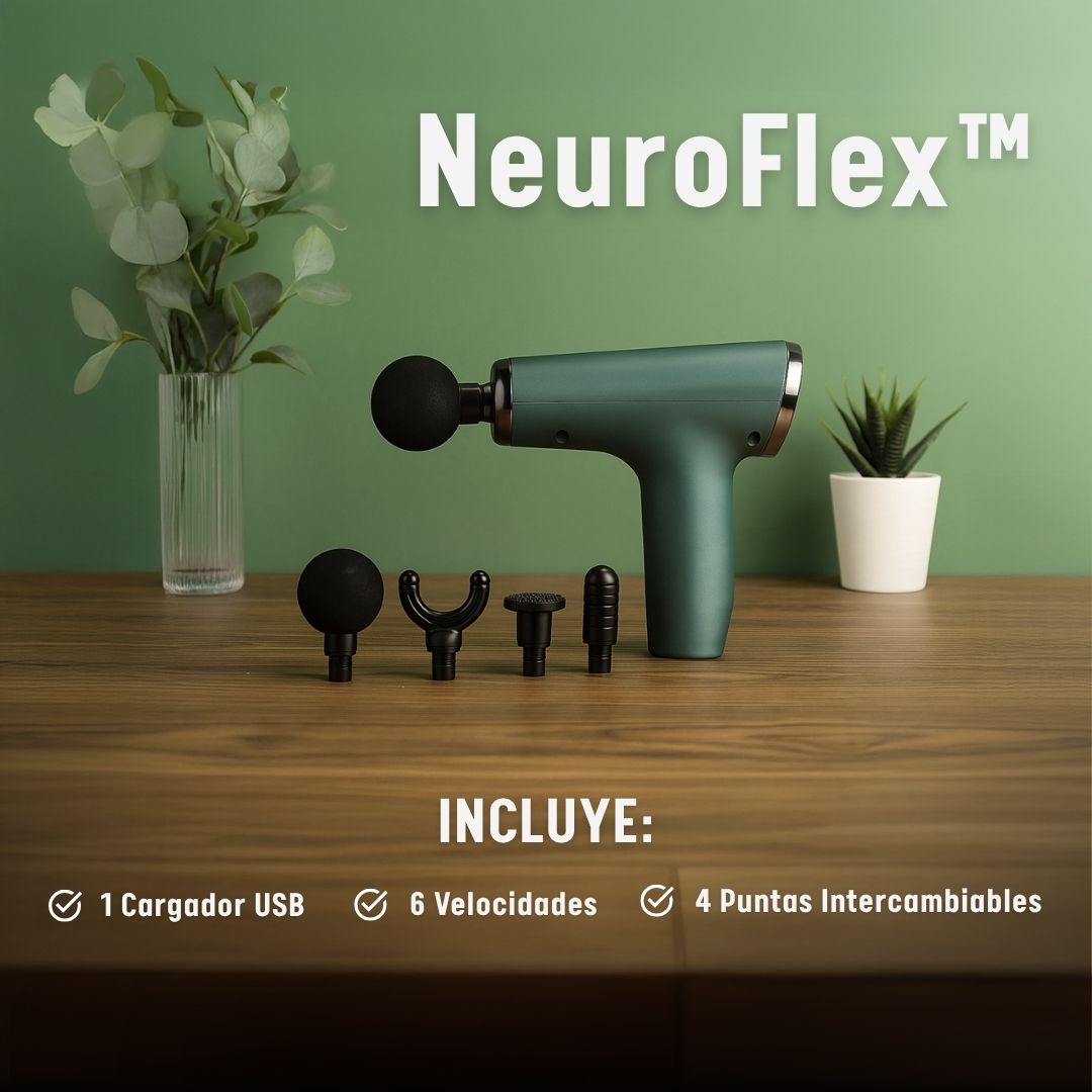 pistola masajeador™ – Masajeador Multizona con Tecnología SmartPulse
